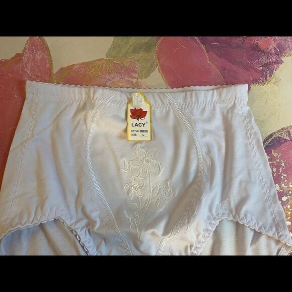 Lacy assorted embroidery design print Underwear L - Picture 15 of 16